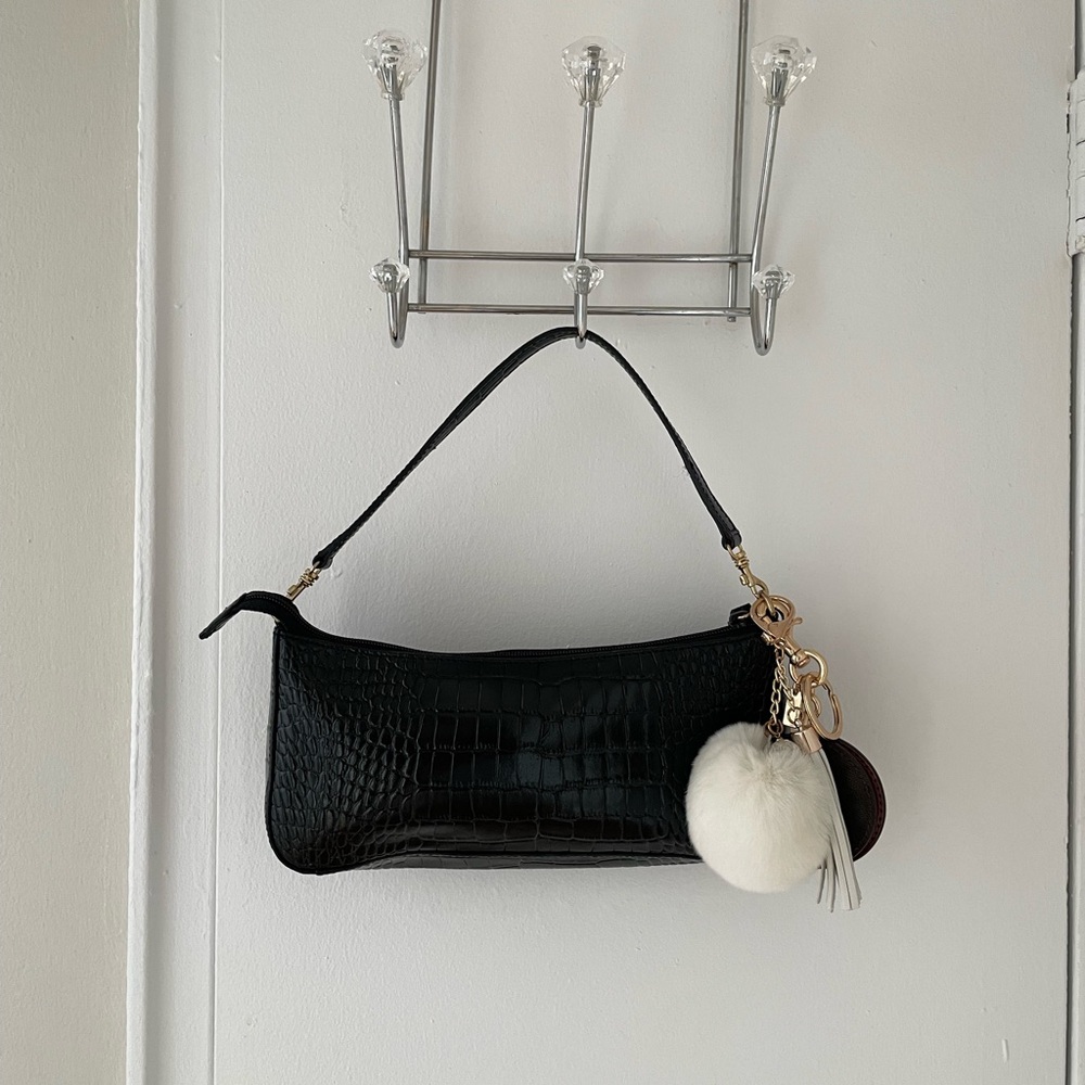 SOLD FB 🌸 - Giani Bernini Black Mini Purse Y2K